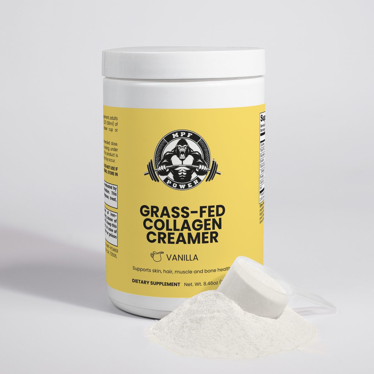 Grass-Fed Collagen Creamer (Vanilla)
