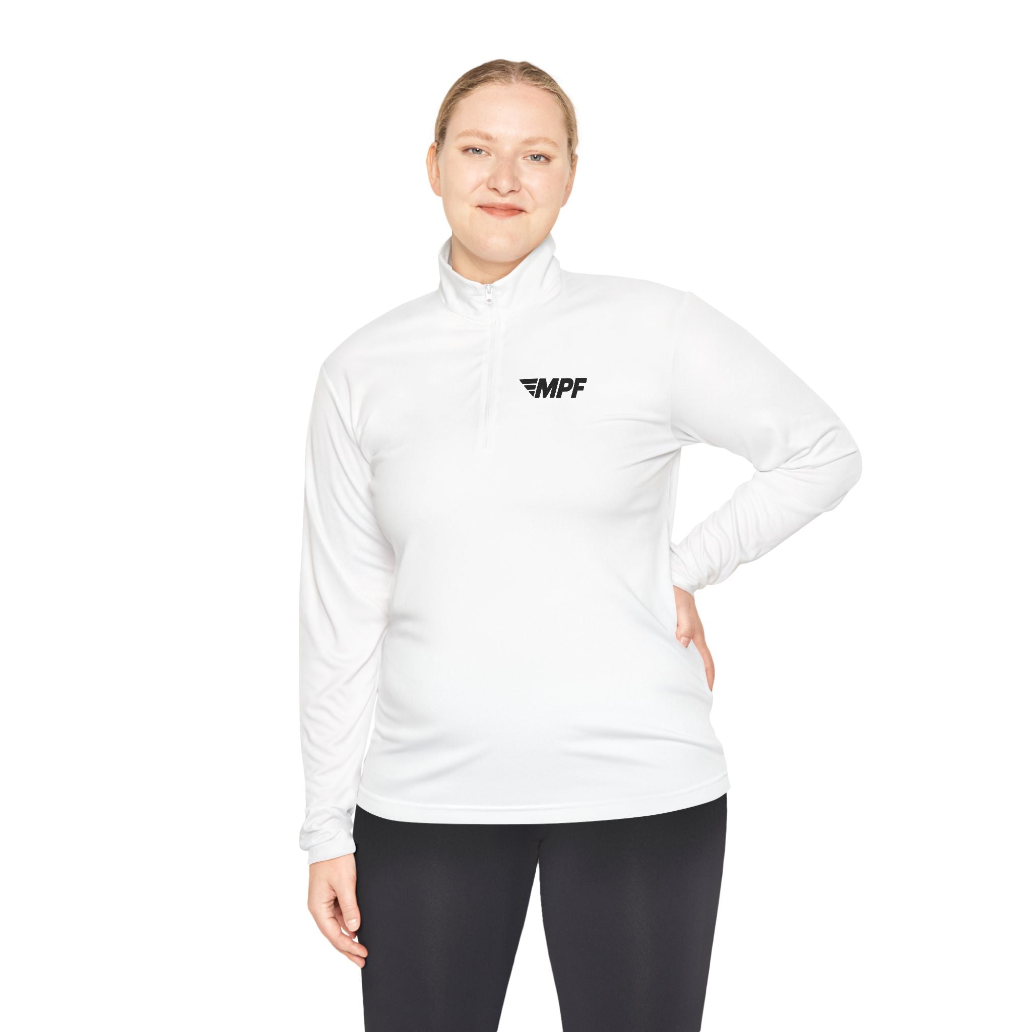 Muscle & Motivational Unisex Quarter-Zip Pullover - Fitness Apparel, Activewear, Workout Gear, Gym Style, Trendy Exercise Hoodie
