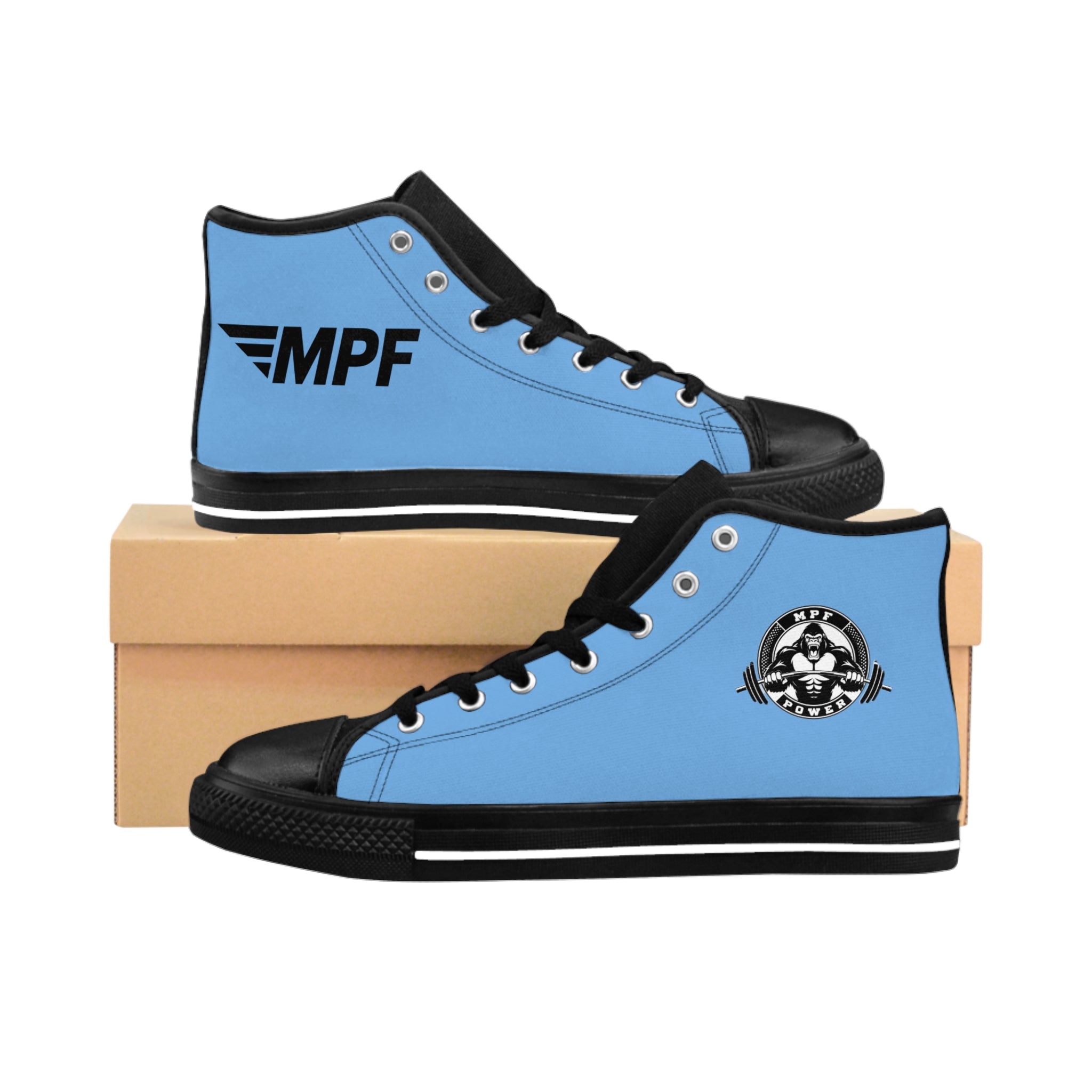 Men's Classic Sneakers - Stylish High Tops with Custom Logo | Perfect for Everyday Wear