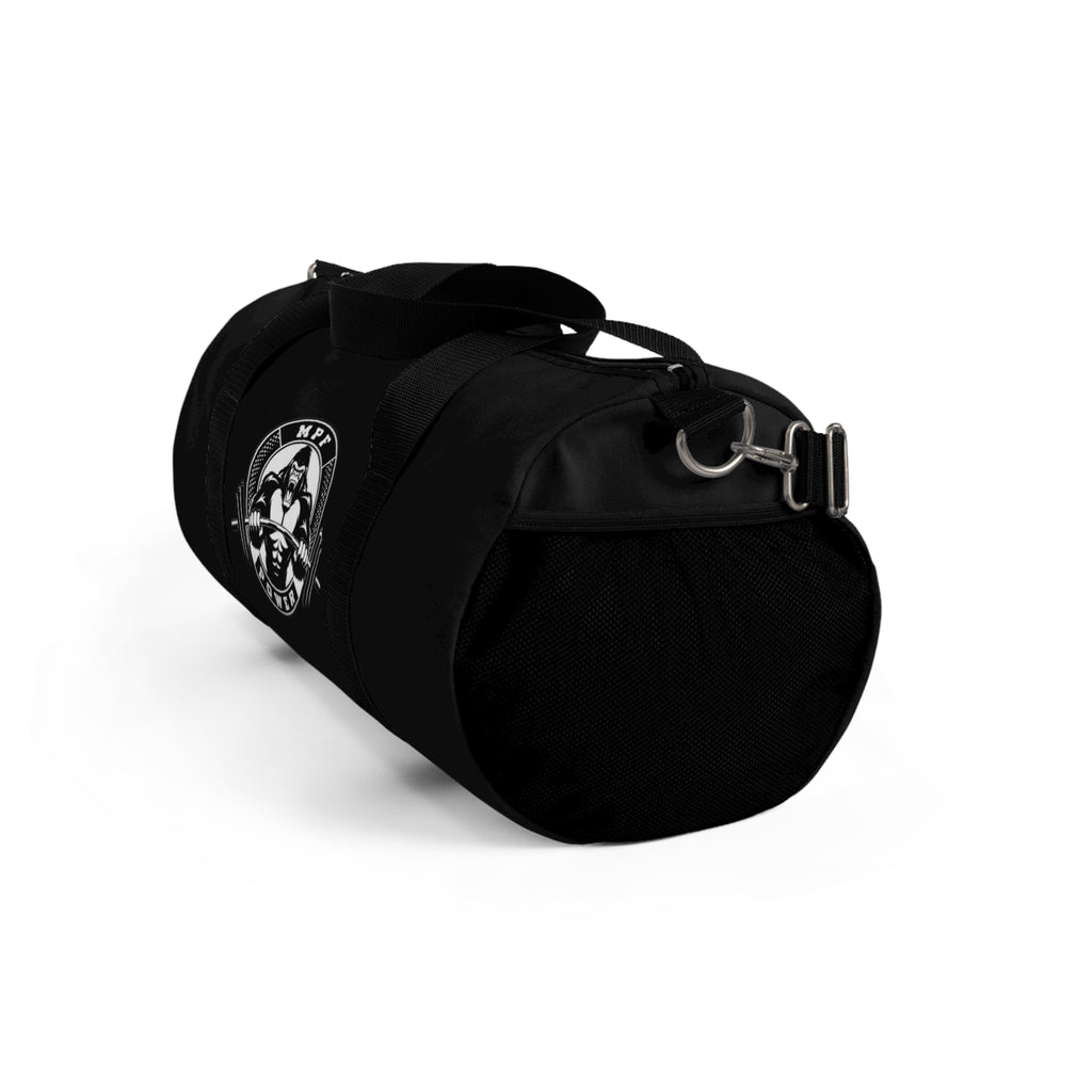 MPF Power Black Duffel Bag - Perfect for Gym & Travel