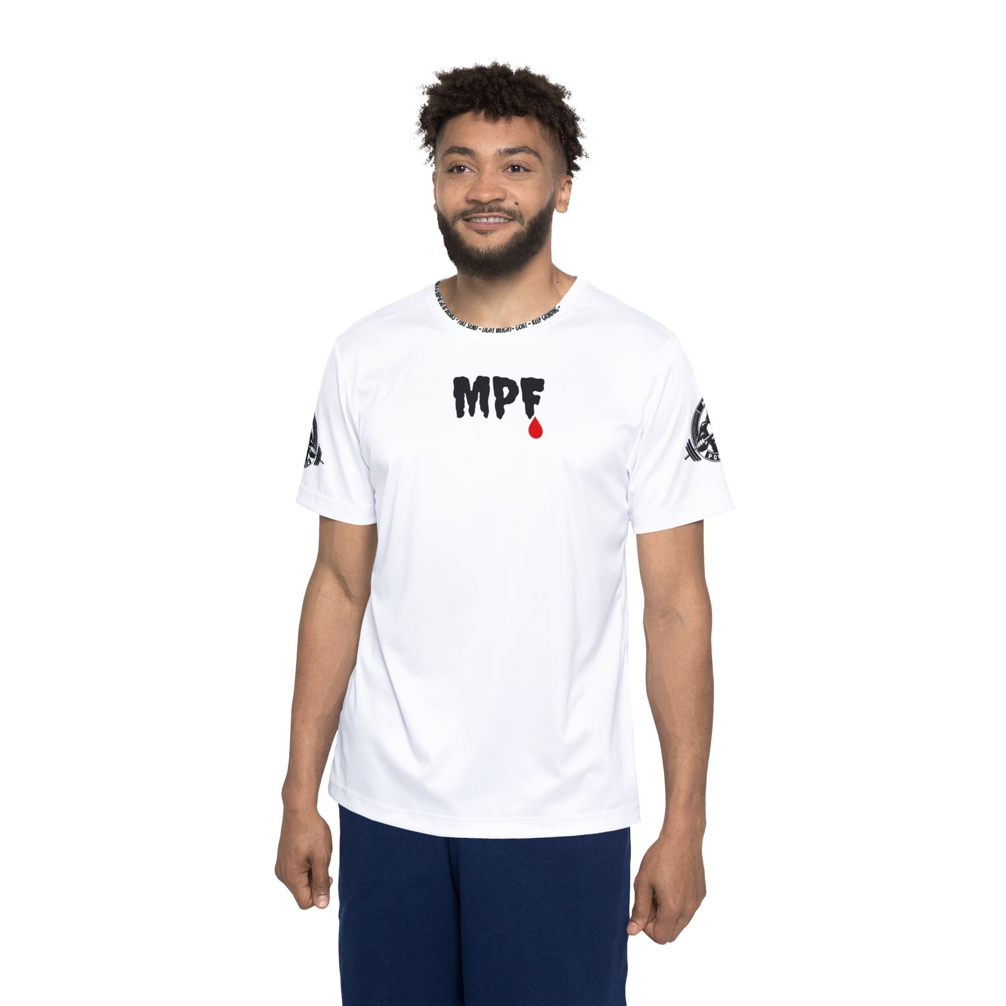 White Beast Mode Shirt - Athletic Activewear
