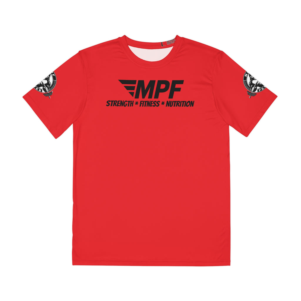 Red Strength Tee, Motivational T-Shirt, Fitness Apparel, Workout Gear, Gym Wear, Active Lifestyle Shirt