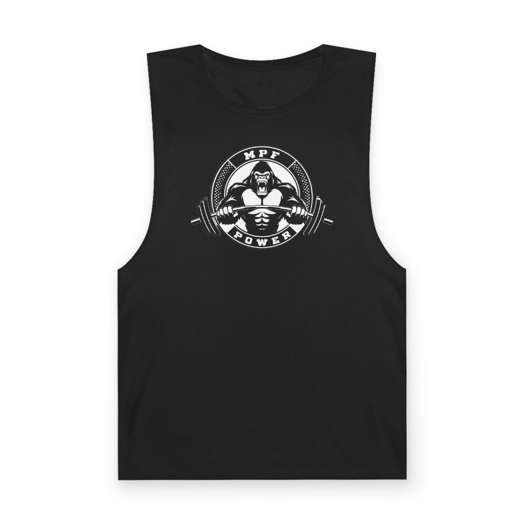 MPF Power Unisex Tank Top - Gym Workout Sleeveless Tee