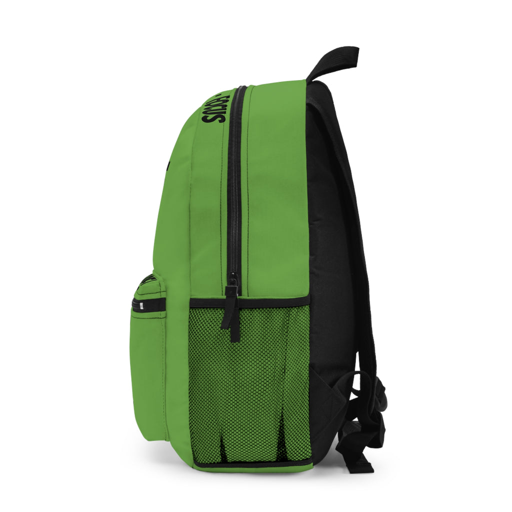 Green Backpack, Gym Bag, Workout Pack, Fitness Gear, Strength Training Tote