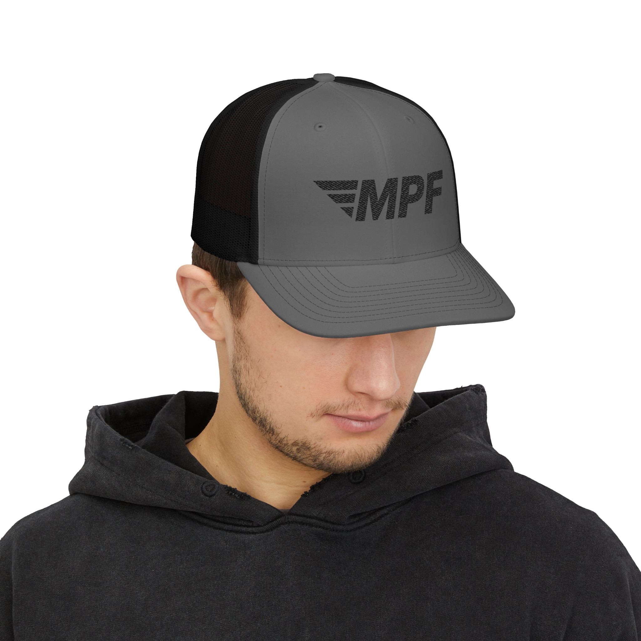 Embroidered Snapback Trucker Cap, Stylish Baseball Hat, Perfect for Outdoor Activities, Casual Wear, Gifts for Him/Her
