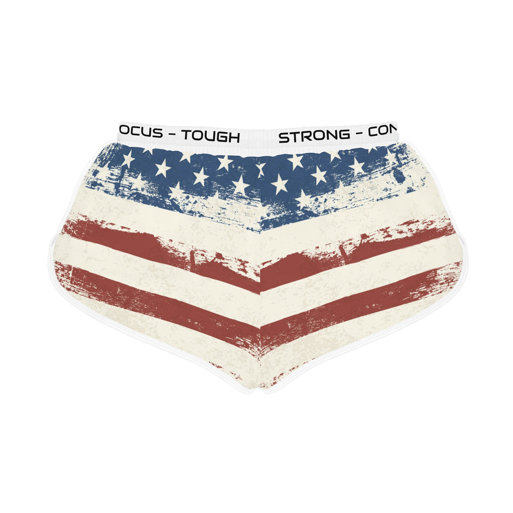 Empowering Women's Relaxed Workout Shorts | AOP, Gym, Fitness, Sportswear, Casual, Active Lifestyle