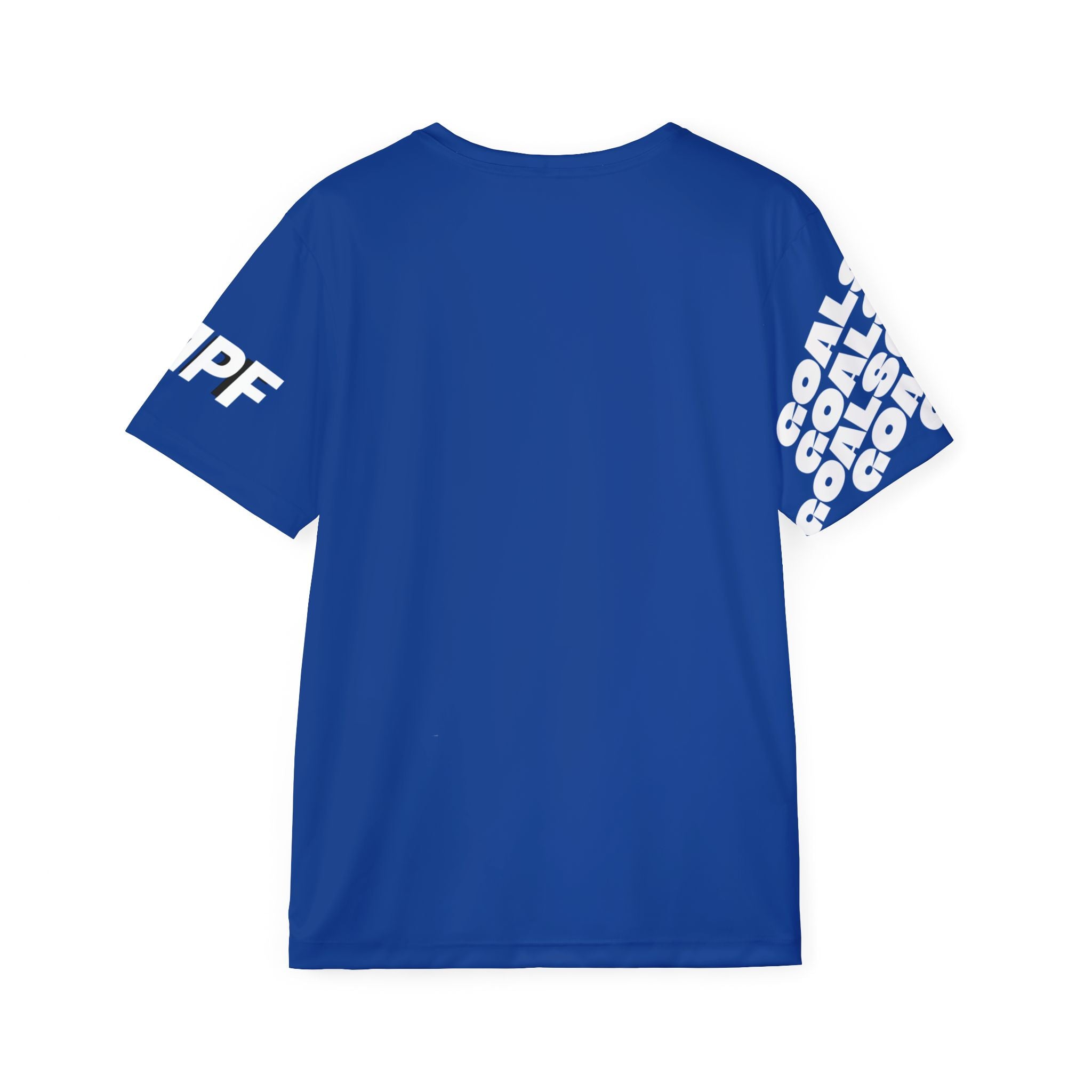 Blue Men's Sports Jersey – Goals & Victory Athletic Tee