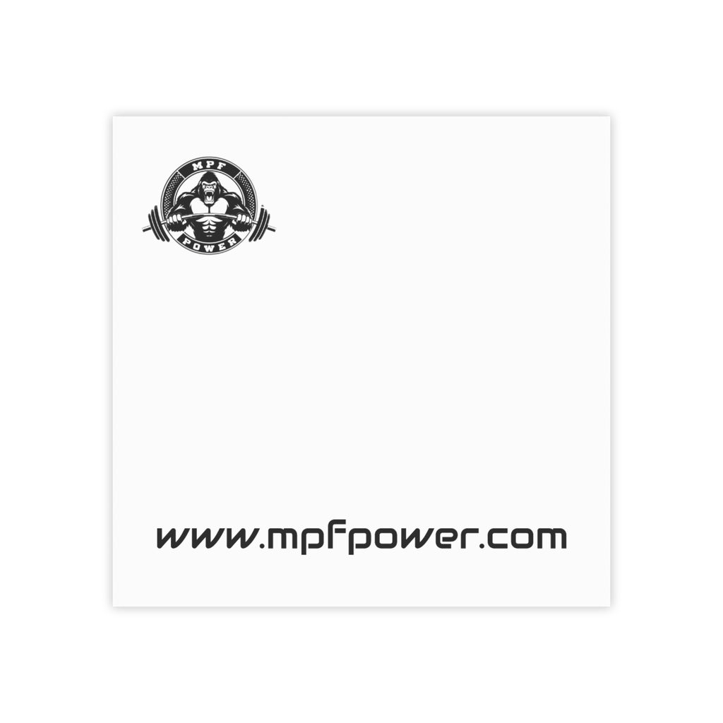 Custom Post-it® Note Pads for Gym Enthusiasts | Motivational Sticky Notes, Planner Accessory, Fitness Journal, Exercise Reminders, [...]