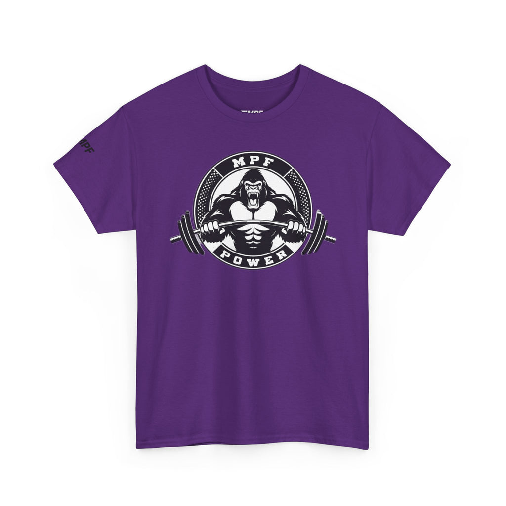 Gorilla Power Tee — Gym Weightlifting Workout Shirt