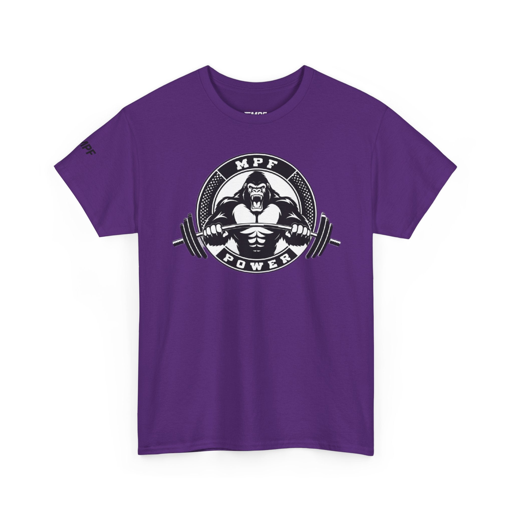 Gorilla Power Tee — Gym Weightlifting Workout Shirt