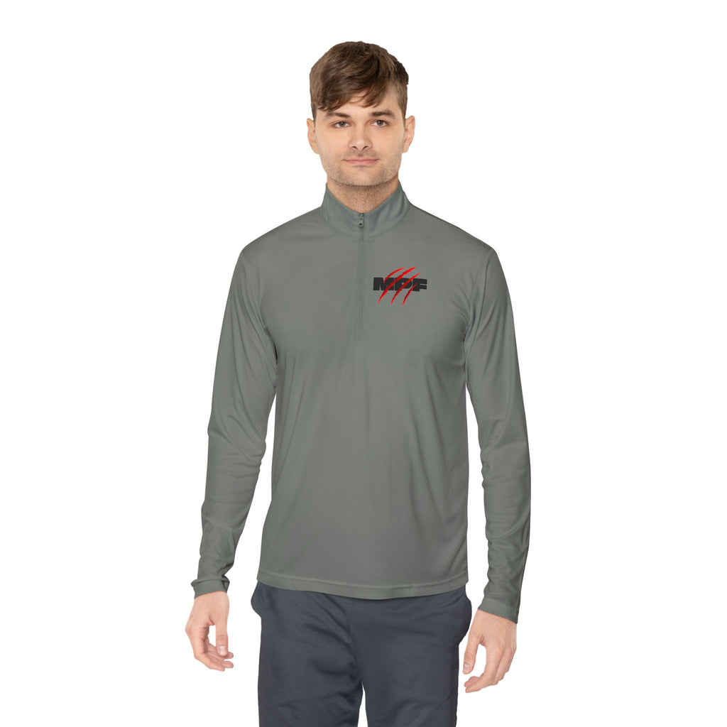 Muscle & Motivational Unisex Quarter-Zip Pullover - Fitness Apparel, Activewear, Workout Gear, Gym Style, Trendy Exercise Hoodie