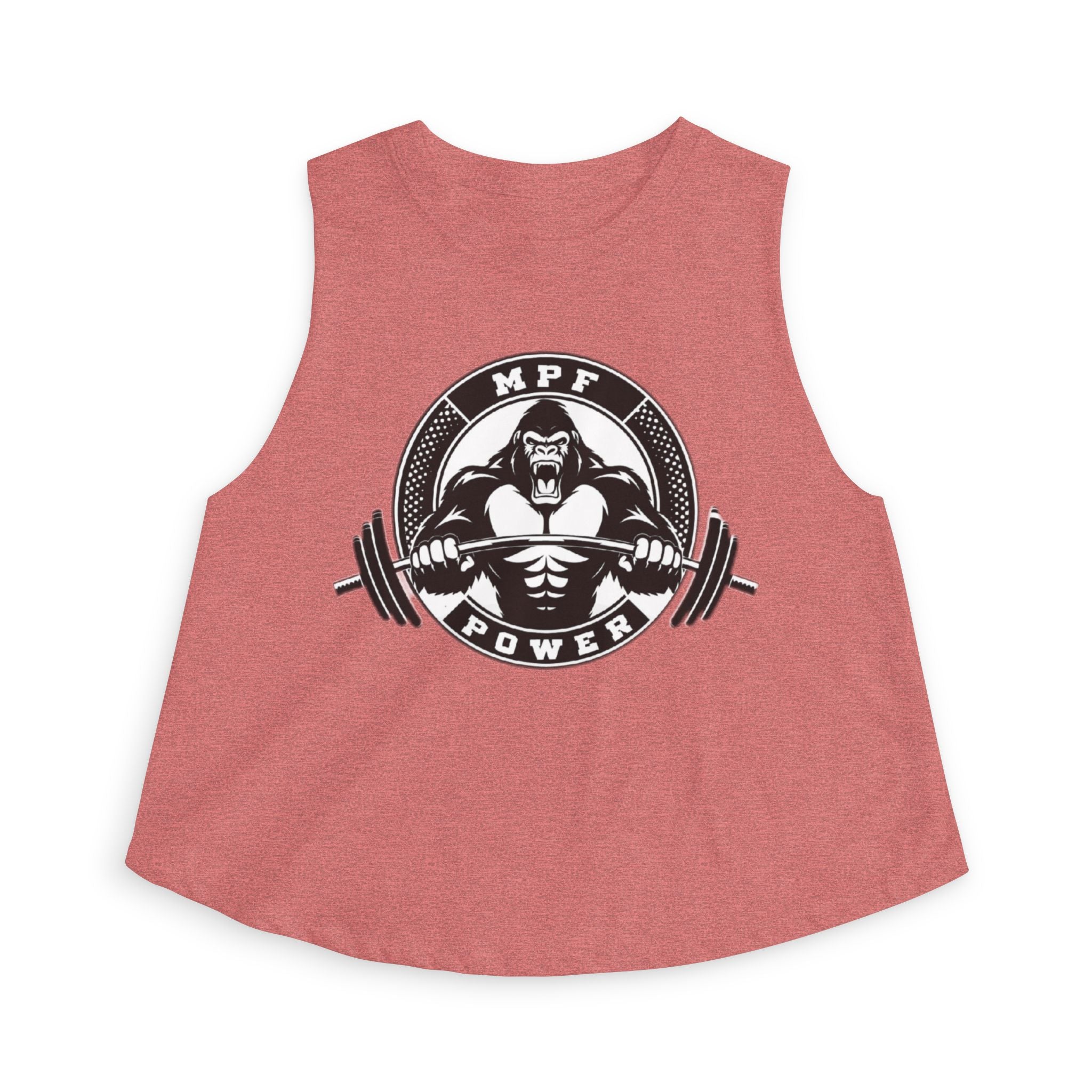 MPF Power Women's Crop Tank — Gorilla Barbell Fitness Top