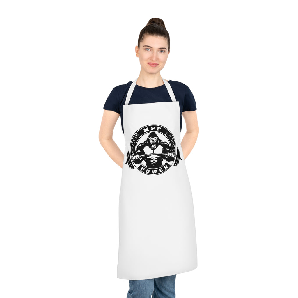 Adult Apron, Gym Cooking Apron, Gift for Fitness Enthusiasts, BBQ Apron, Unique Chef Apron