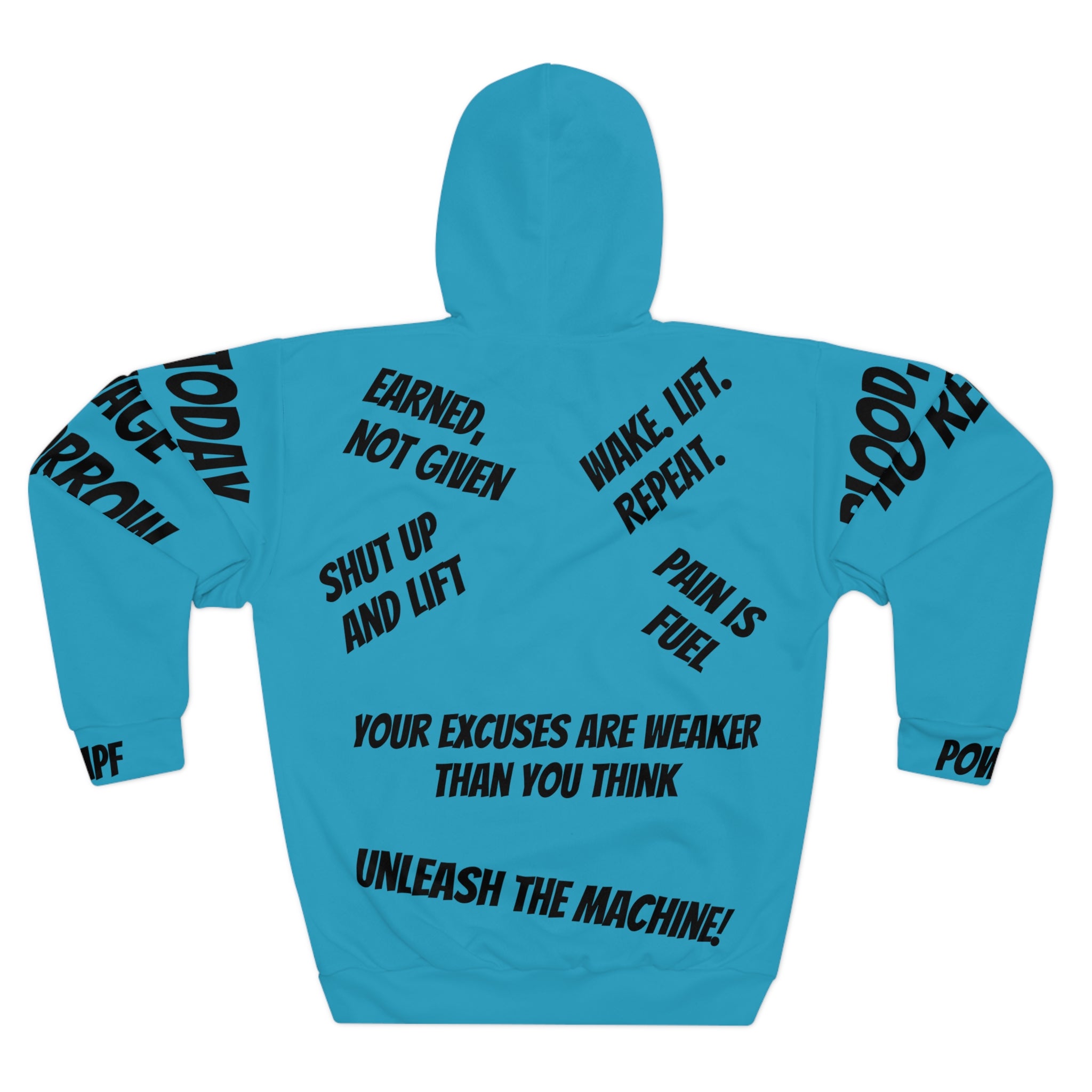 PR Hoodie | Fitness, Gym, Weightlifting, Unisex, Activewear, Training