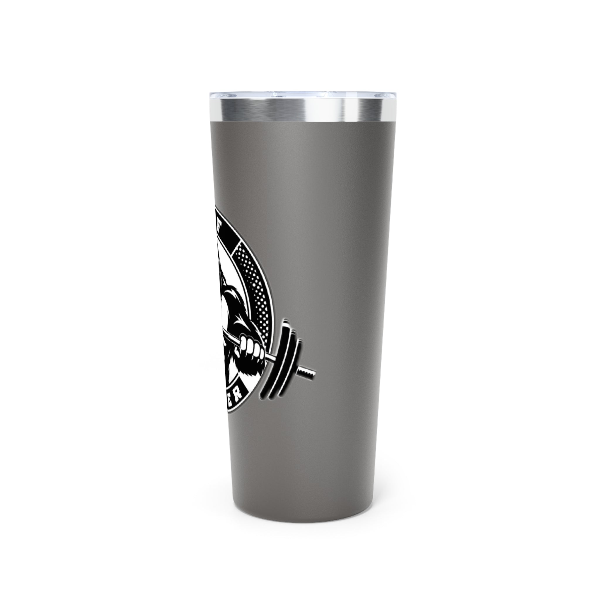 MPF Muscle Motif Insulated Tumbler - Unique Gift for Fitness Enthusiasts, Gym Lovers, Power Lifting, Motivational Drinkware, Sporty Travel Mug