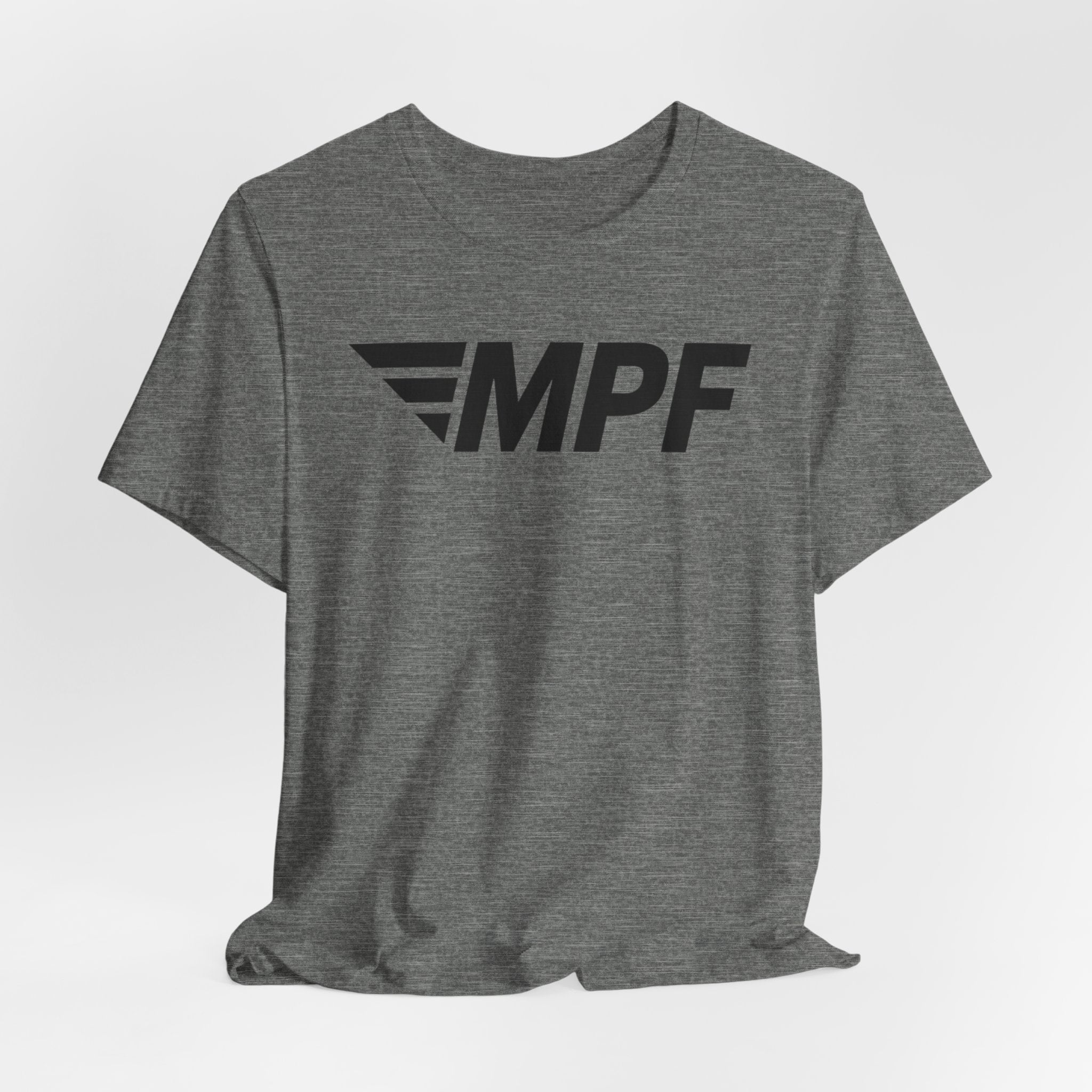 Muscle Power Gym Tee | Unisex Short Sleeve Workout Shirt