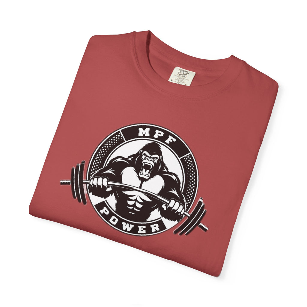 MPF-POWER Logo Garment-Dyed T-shirt