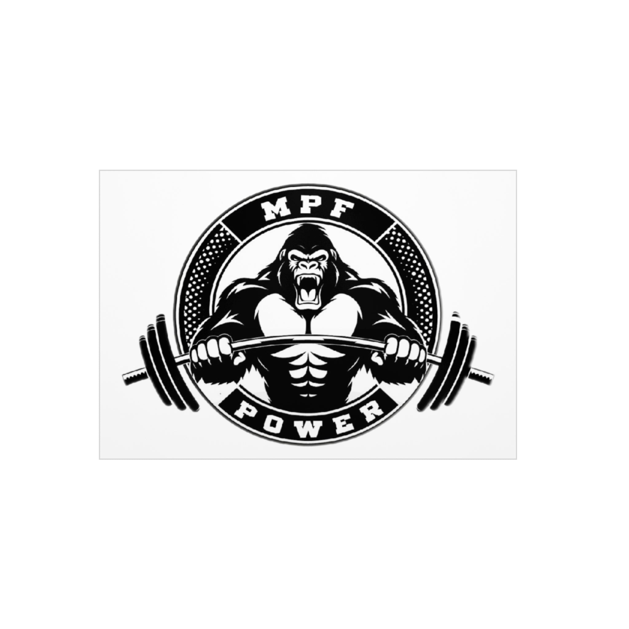 Powerlifting Foam Board Art | Gym Decor, Fitness Wall Art, Motivational Gym Decor, Weightlifting Wall Art, Powerlifting Motivational Sign