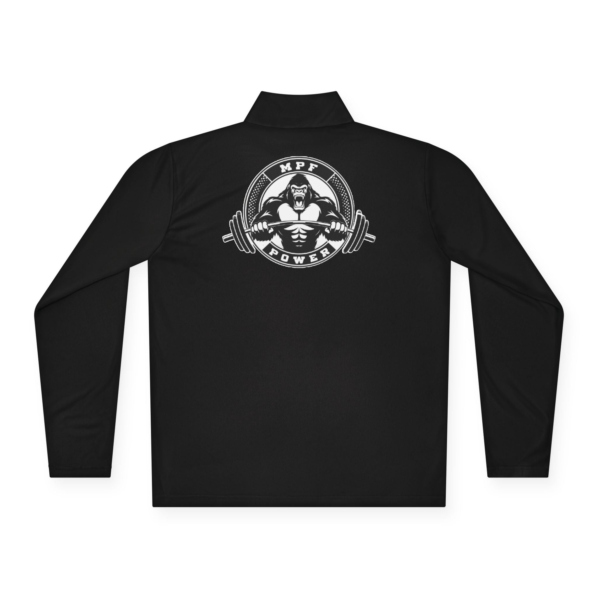 Muscle & Motivational Unisex Quarter-Zip Pullover - Fitness Apparel, Activewear, Workout Gear, Gym Style, Trendy Exercise Hoodie