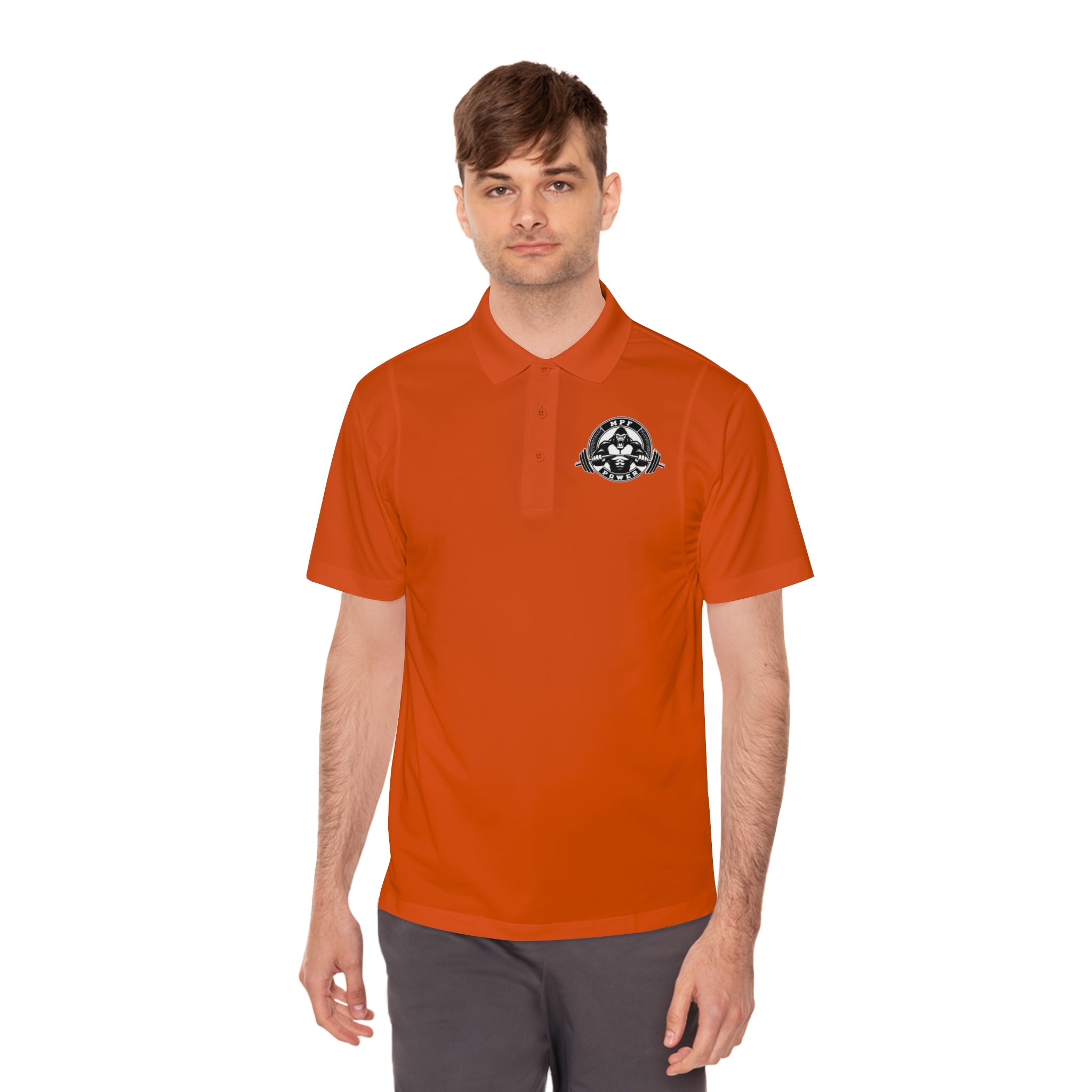 Athletic Polo Shirt for Men | Casual Activewear, Gift for Sports Lovers, Everyday Wear, Ideal for Summer Activities, Fitness Fashion