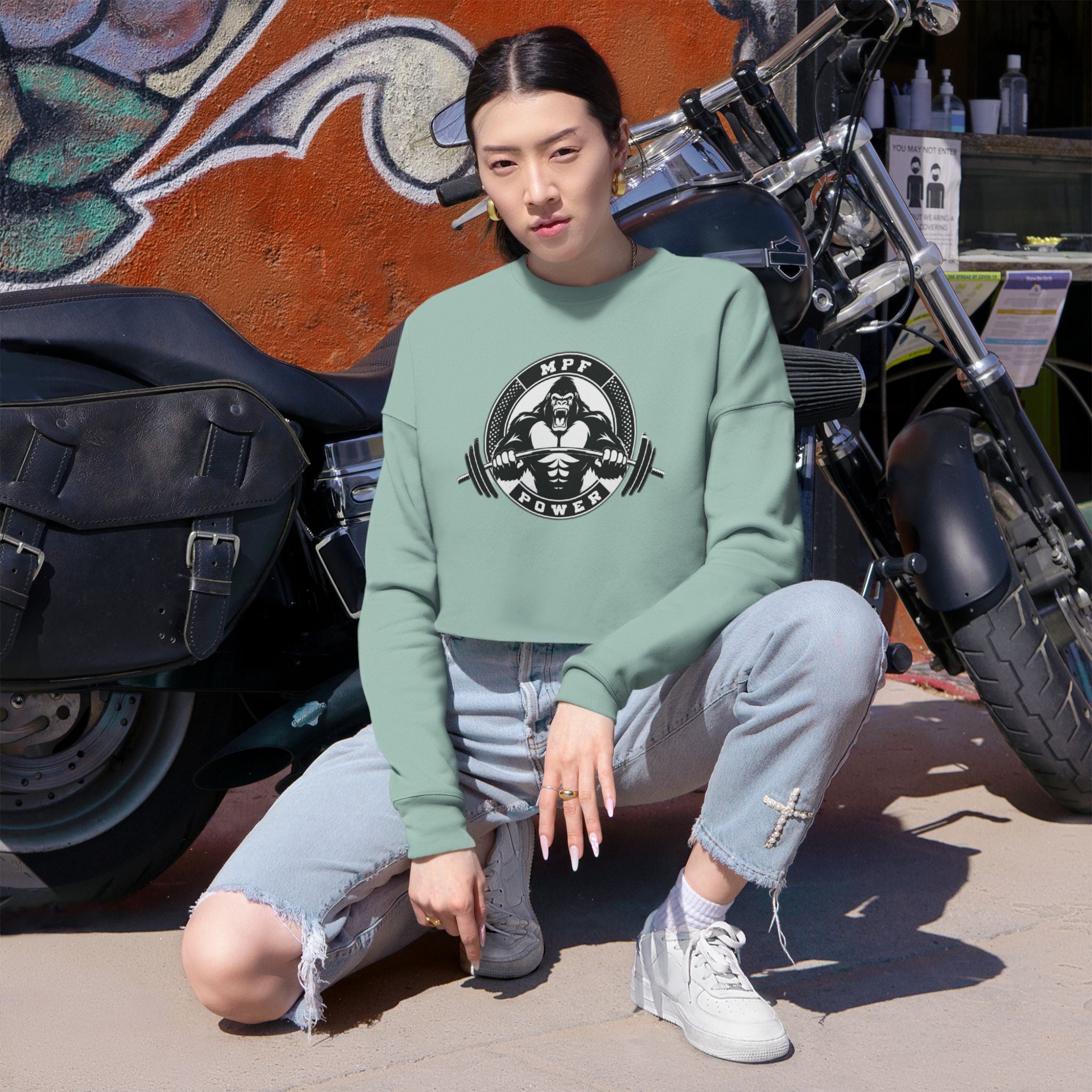 Women's Cropped Sweatshirt