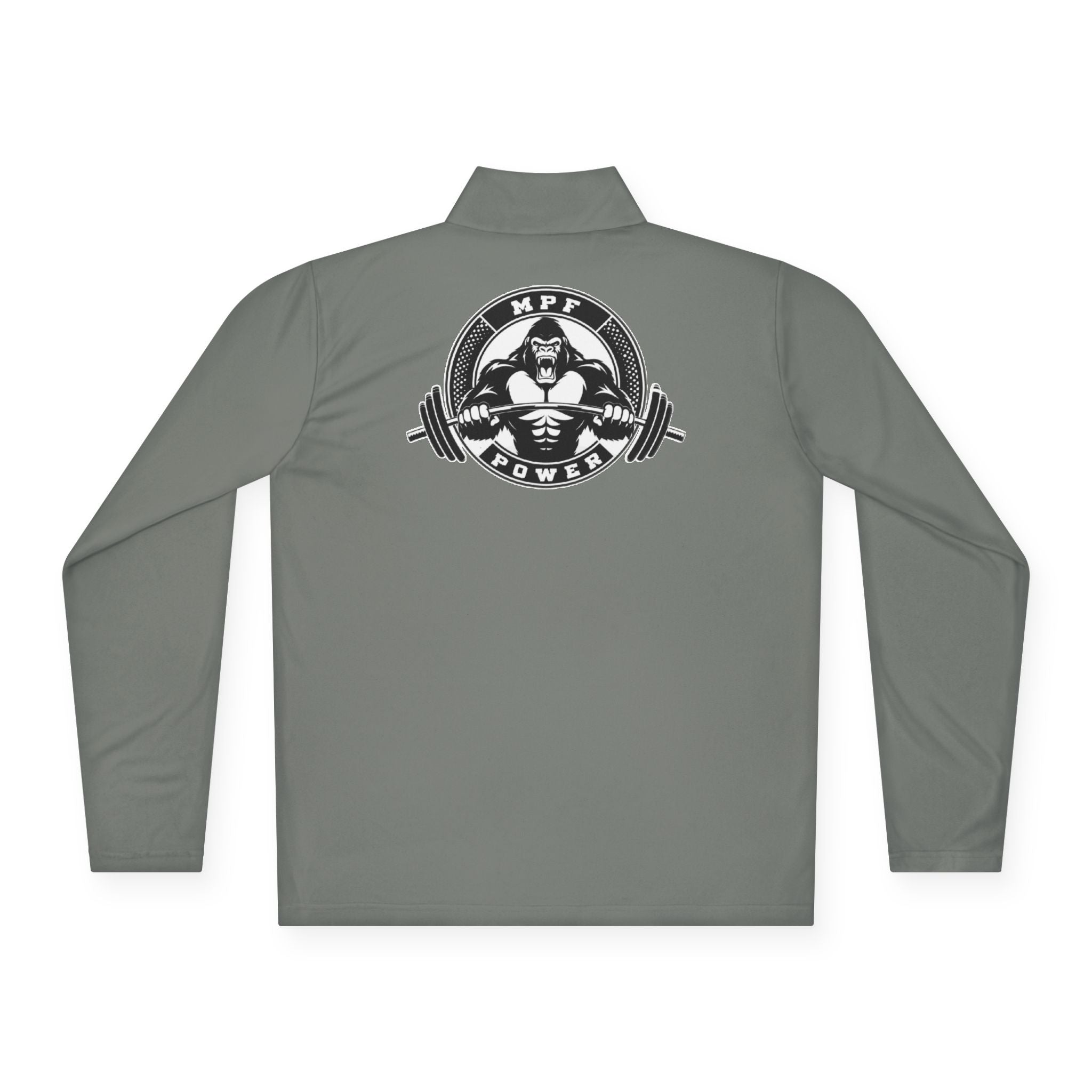 Muscle & Motivational Unisex Quarter-Zip Pullover - Fitness Apparel, Activewear, Workout Gear, Gym Style, Trendy Exercise Hoodie