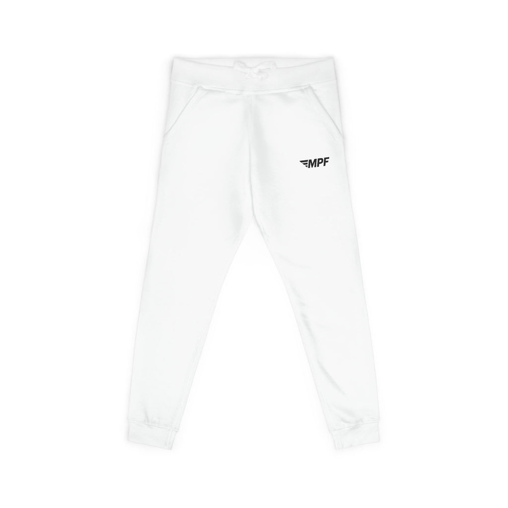 Cozy Embroidered Unisex Fleece Sweatpants for Relaxation, Comfortable Loungewear, Casual Outfits, Perfect Gift for Friends