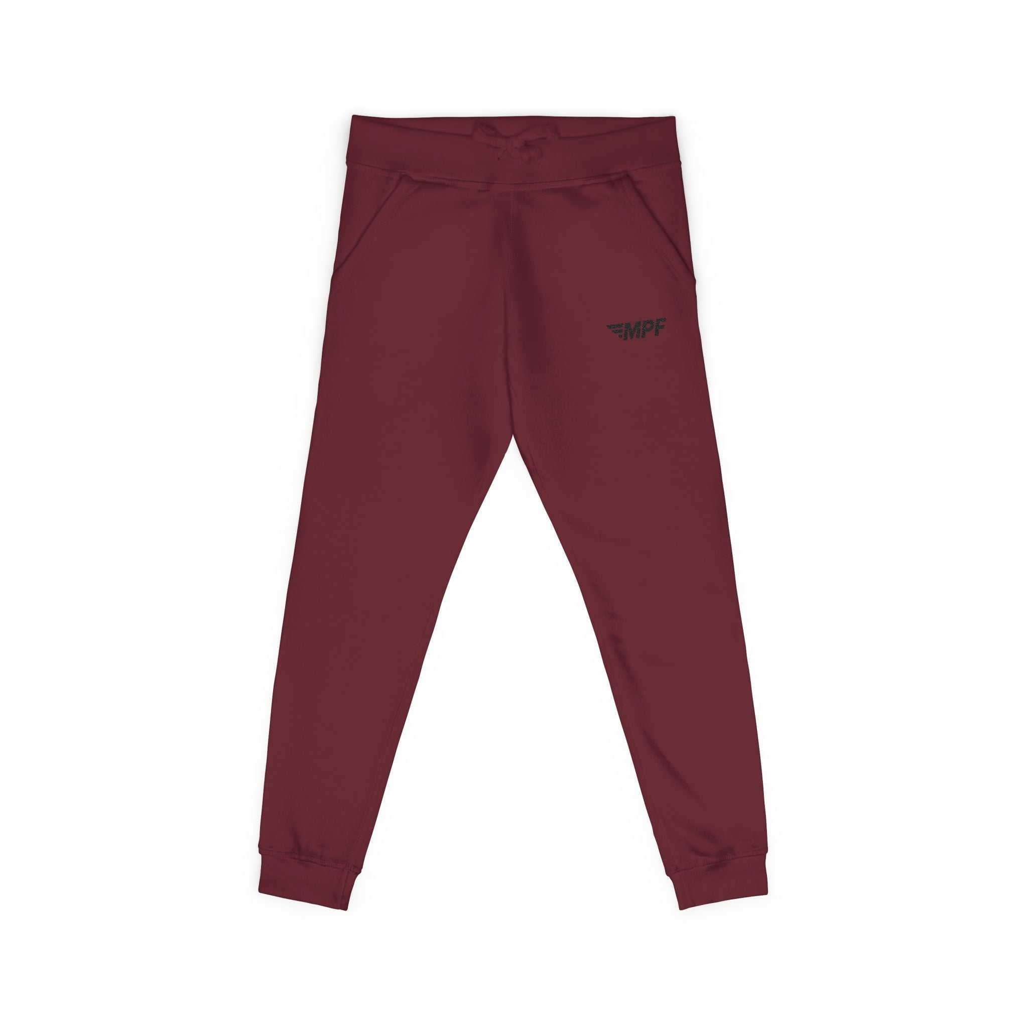 Cozy Embroidered Unisex Fleece Sweatpants for Relaxation, Comfortable Loungewear, Casual Outfits, Perfect Gift for Friends