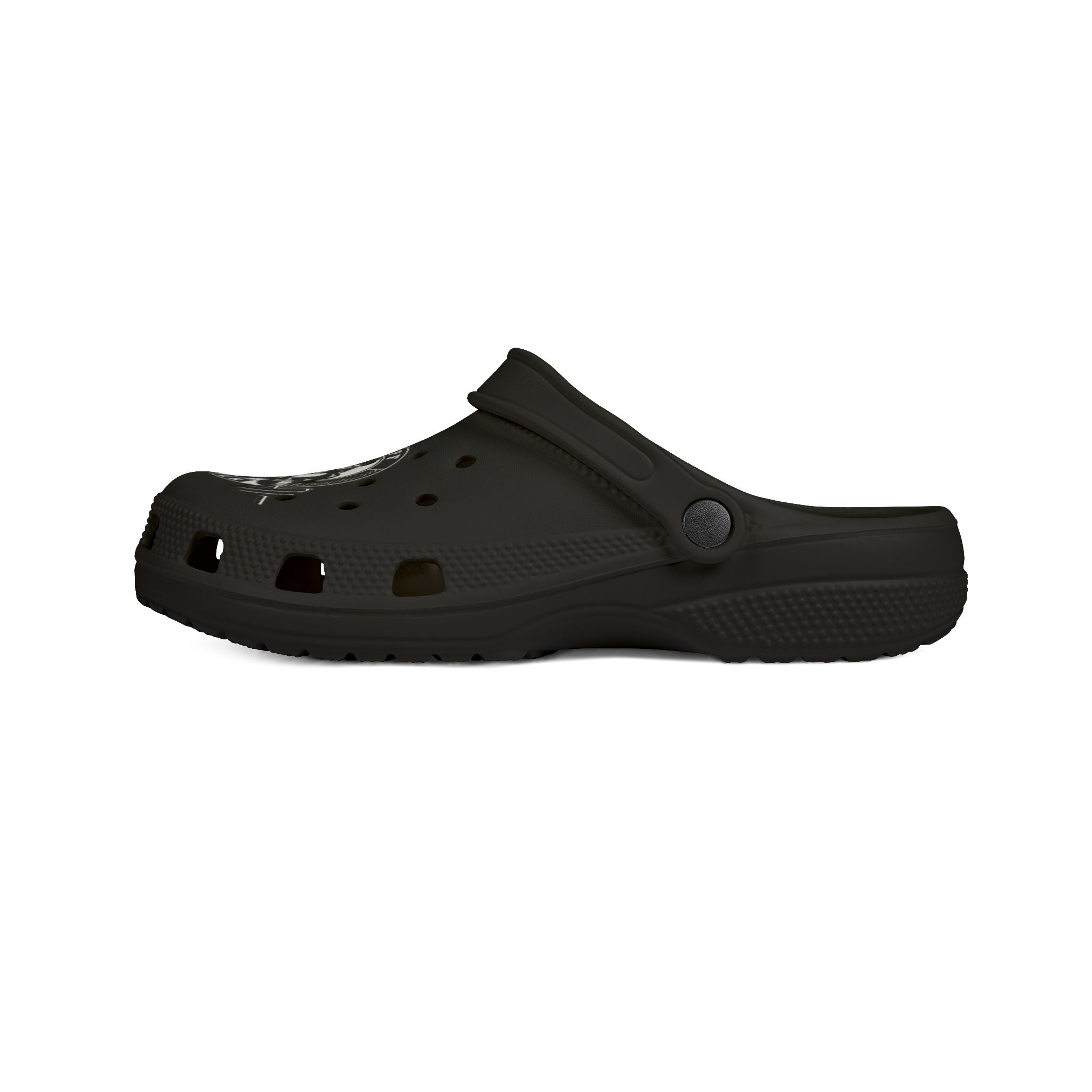MFP Power Logo EVA Foam Rubber Shoes - Casual Comfort for Fitness Enthusiasts Black