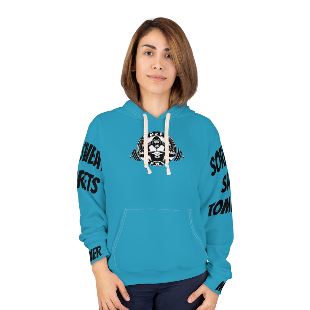 PR Hoodie | Fitness, Gym, Weightlifting, Unisex, Activewear, Training