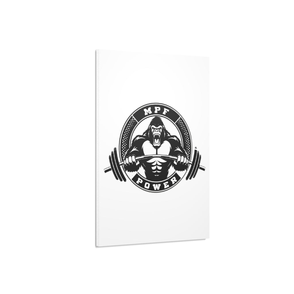 Powerlifting Foam Board Art | Gym Decor, Fitness Wall Art, Motivational Gym Decor, Weightlifting Wall Art, Powerlifting Motivational Sign