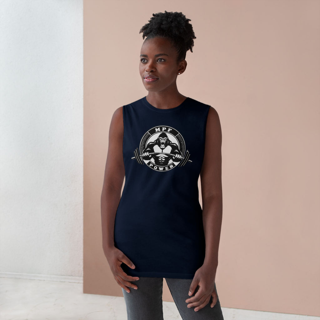 MPF Power Unisex Tank Top - Gym Workout Sleeveless Tee