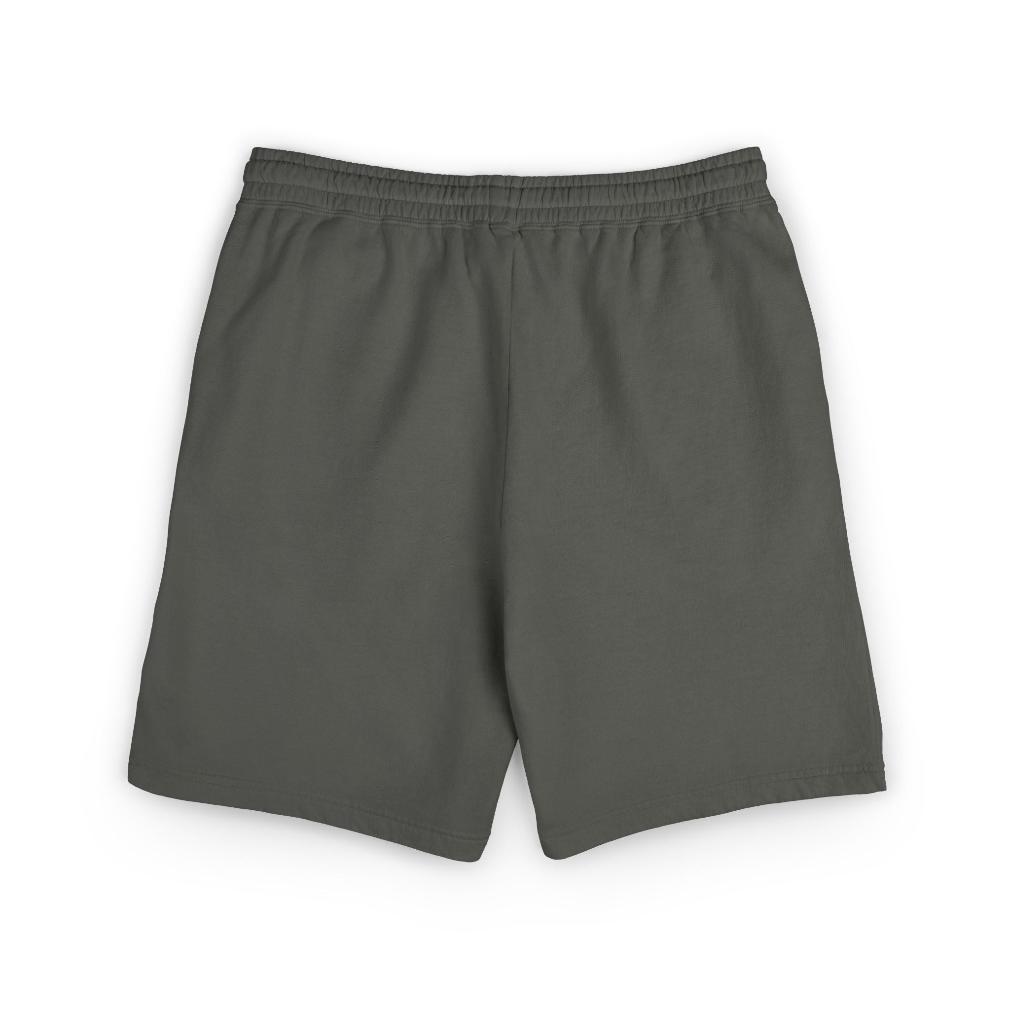Lightweight Fleece Sweat Shorts — Minimal Compass Logo Lounge Shorts
