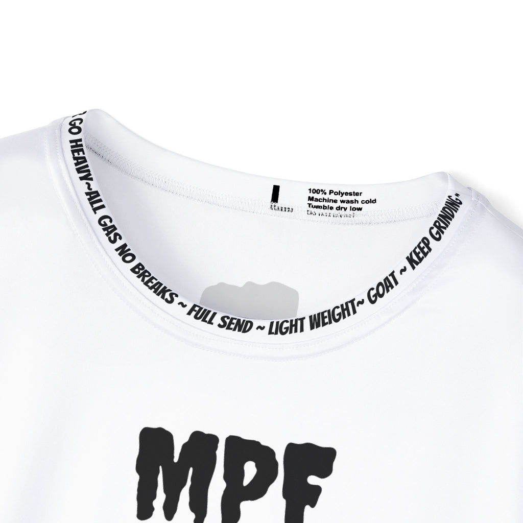 White Beast Mode Shirt - Athletic Activewear