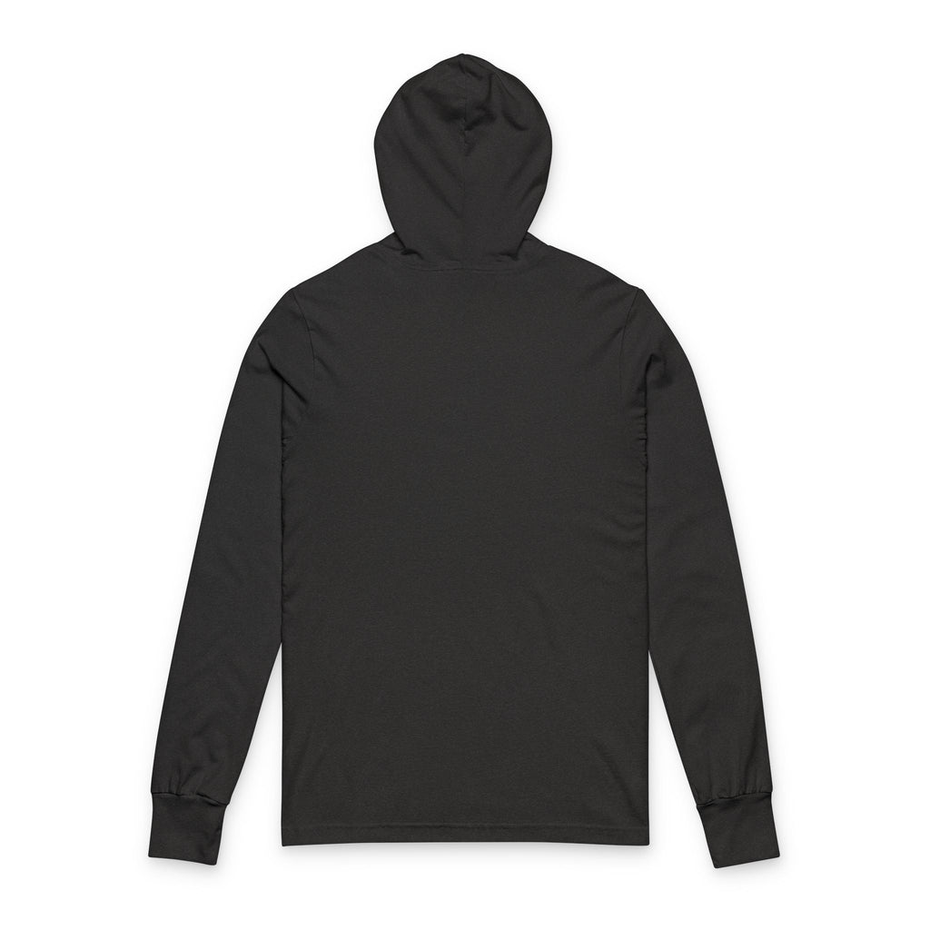 Unisex Hooded Tee: Sporty Long Sleeve Shirt for Active Lifestyle, Perfect for Gym, Casual Wear, and Outdoor Activities