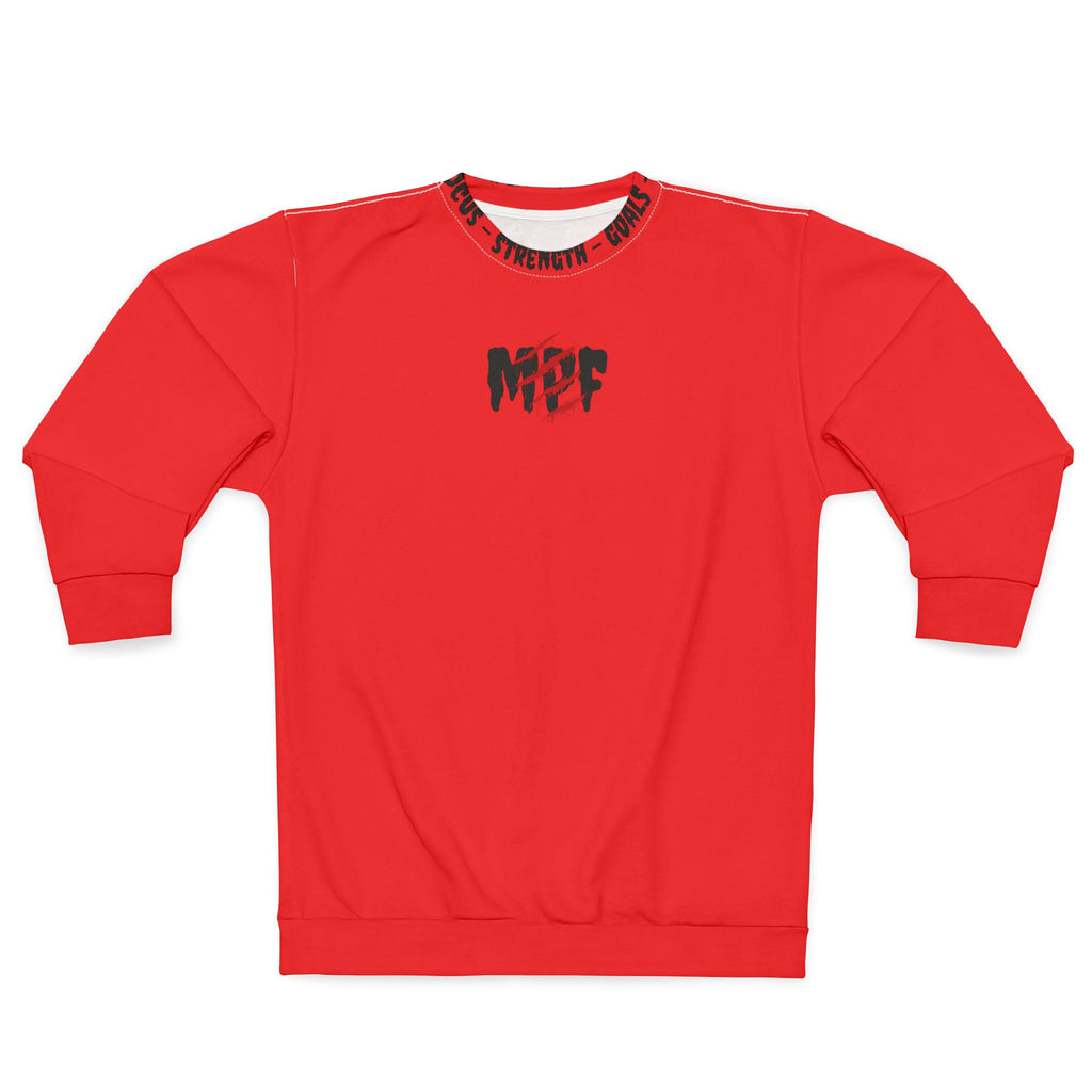 Power-Strength Unisex Sweatshirt - Bold Graphic, Cozy Layering, Gym Wear, Fitness Sweatshirt, Casual Style, Gift Idea
