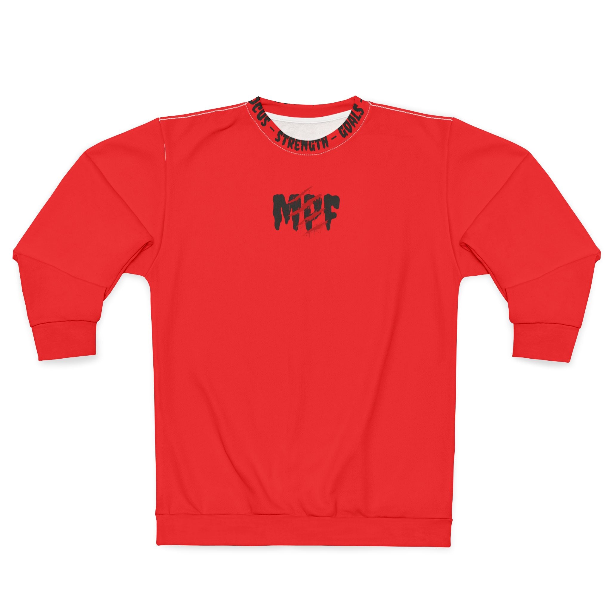 Power-Strength Unisex Sweatshirt - Bold Graphic, Cozy Layering, Gym Wear, Fitness Sweatshirt, Casual Style, Gift Idea