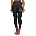 High Waisted Yoga Leggings (AOP)