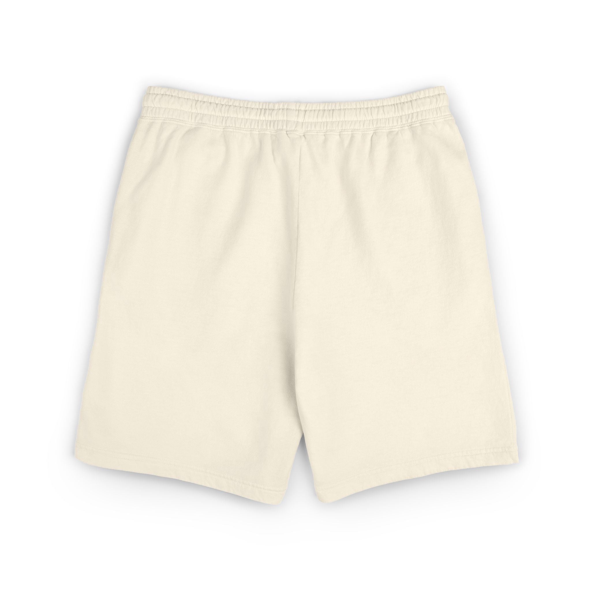 Lightweight Fleece Sweat Shorts — Minimal Compass Logo Lounge Shorts