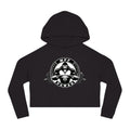 Power & Motivation Women’s Cropped Hooded Sweatshirt - 'No Excuses!' Gym Wear