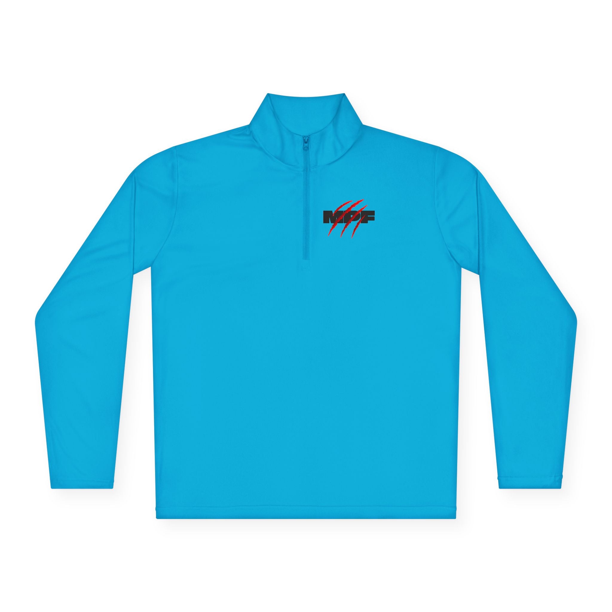Muscle & Motivational Unisex Quarter-Zip Pullover - Fitness Apparel, Activewear, Workout Gear, Gym Style, Trendy Exercise Hoodie