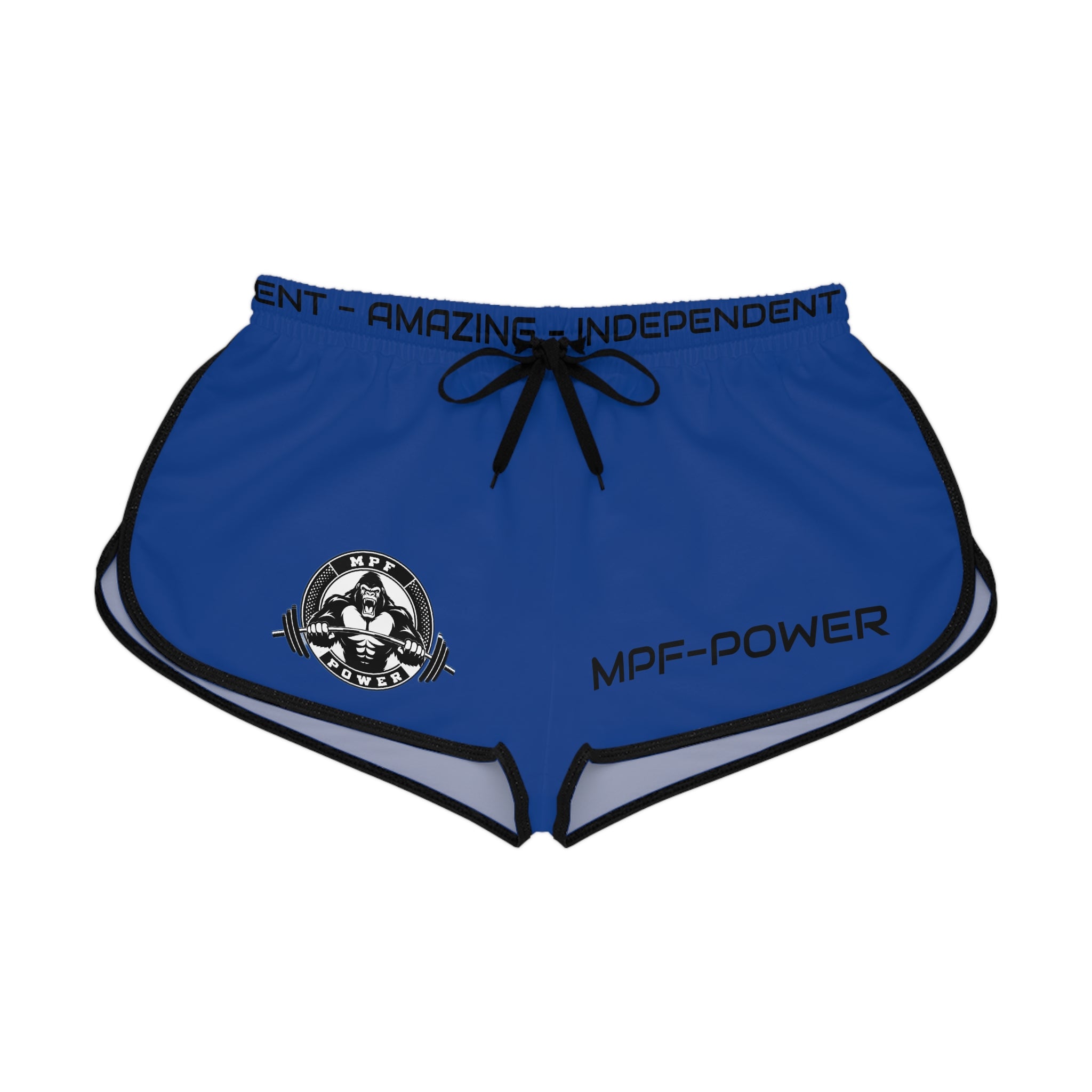 Empowering Women's Relaxed Workout Shorts | AOP, Gym, Fitness, Sportswear, Casual, Active Lifestyle
