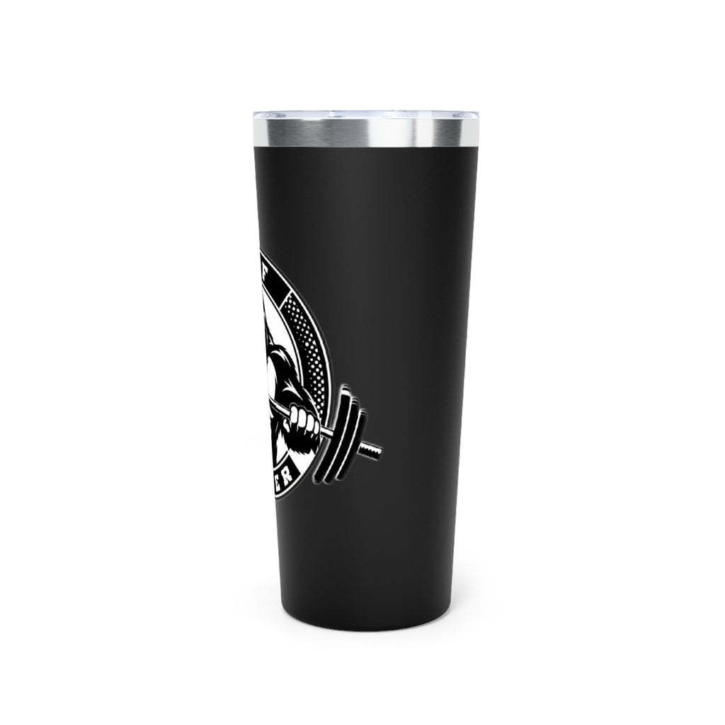 MPF Muscle Motif Insulated Tumbler - Unique Gift for Fitness Enthusiasts, Gym Lovers, Power Lifting, Motivational Drinkware, Sporty Travel Mug