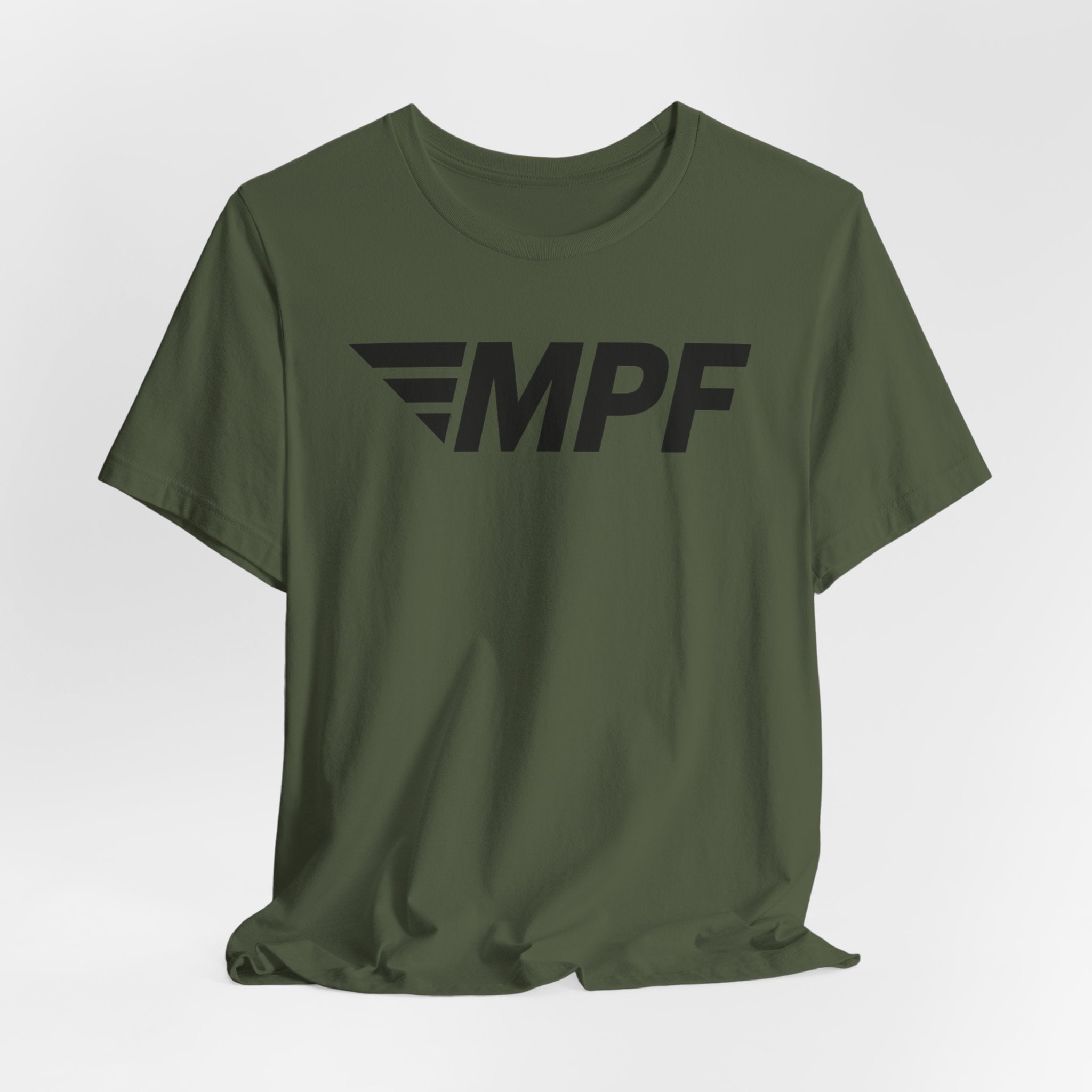 Muscle Power Gym Tee | Unisex Short Sleeve Workout Shirt
