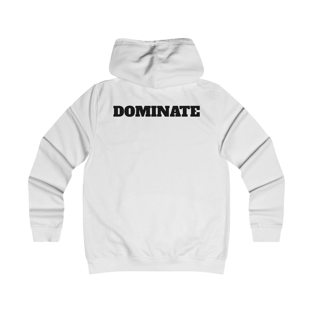 Gym Gorilla Hoodie — 'MPF Power' Weightlifting Hooded Sweatshirt with BACK: DOMINATE