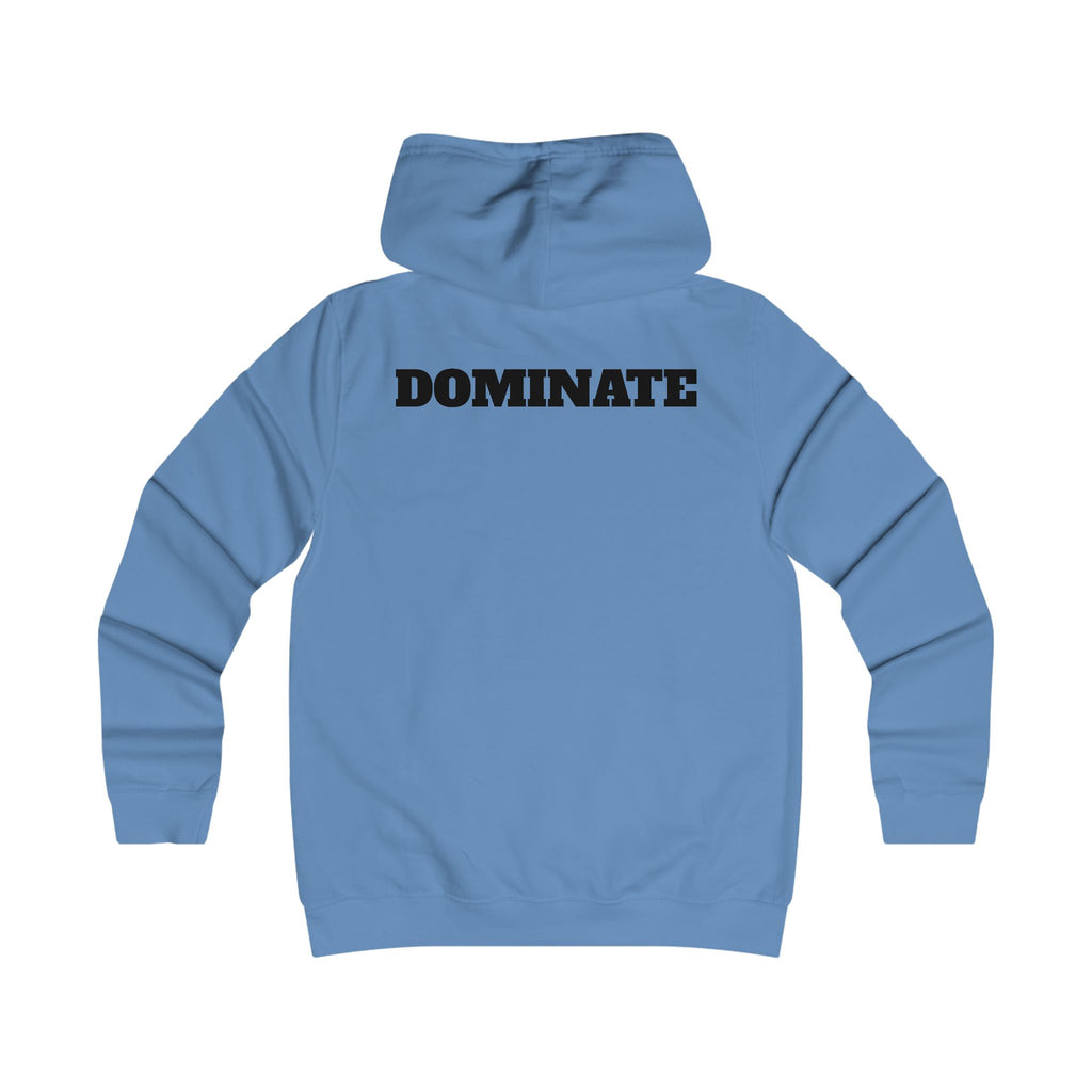 Gym Gorilla Hoodie — 'MPF Power' Weightlifting Hooded Sweatshirt with BACK: DOMINATE