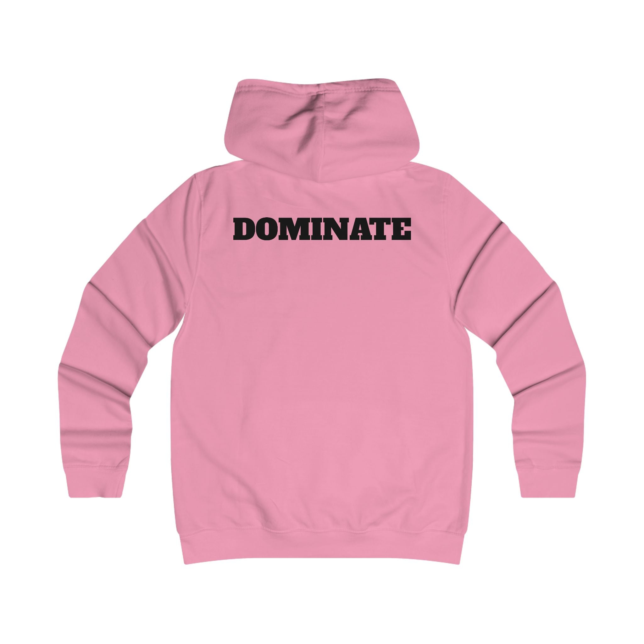 Gym Gorilla Hoodie — 'MPF Power' Weightlifting Hooded Sweatshirt with BACK: DOMINATE