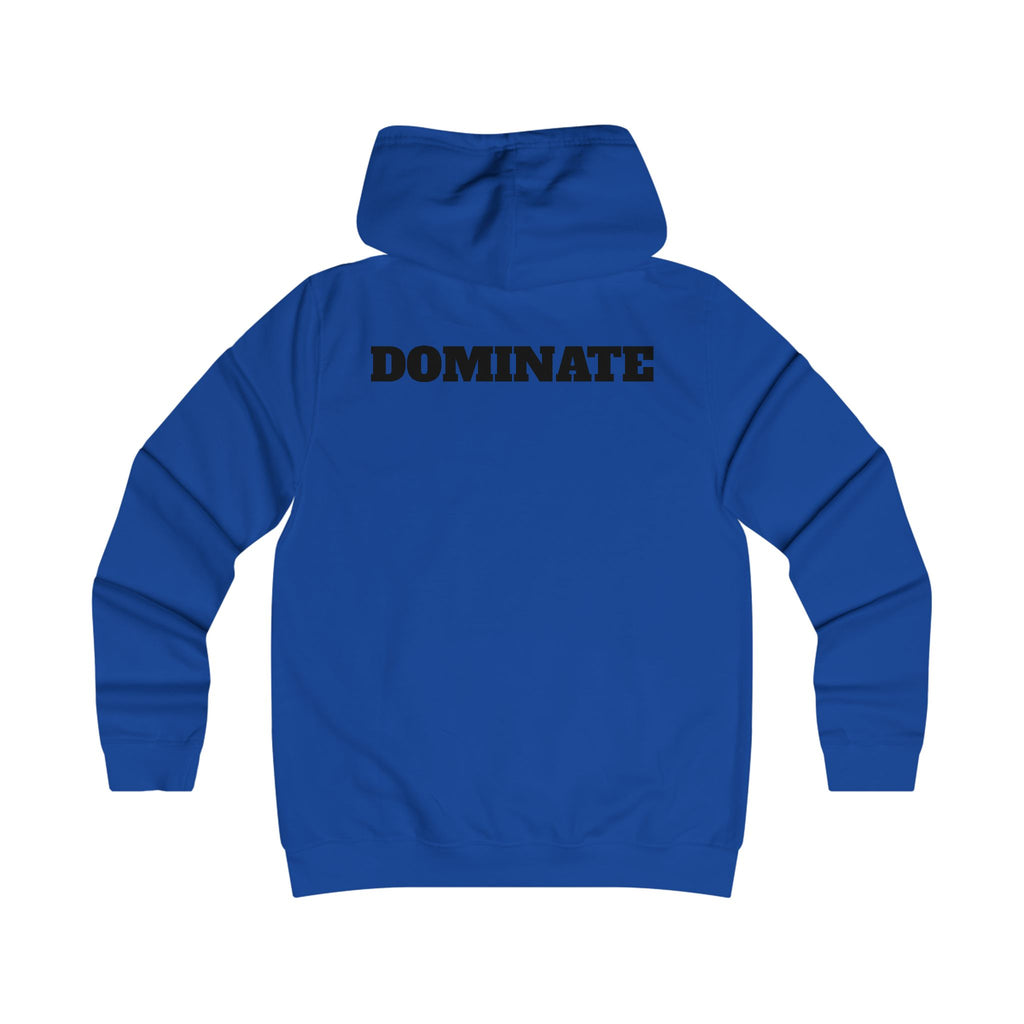 Gym Gorilla Hoodie — 'MPF Power' Weightlifting Hooded Sweatshirt with BACK: DOMINATE