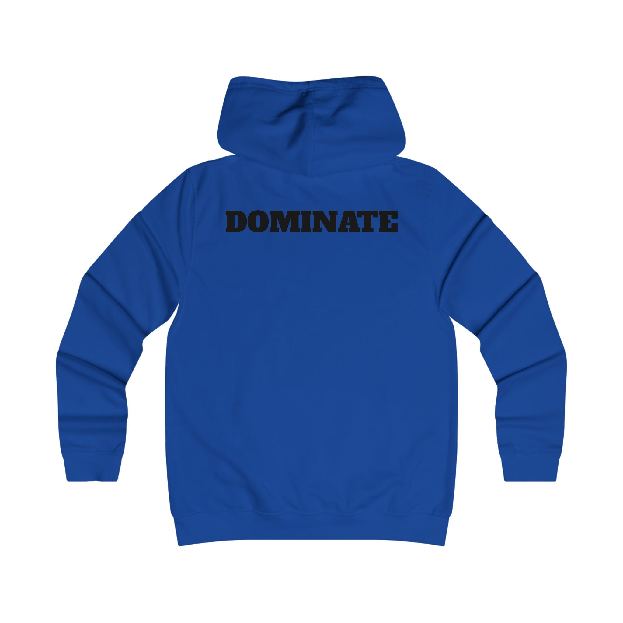 Gym Gorilla Hoodie — 'MPF Power' Weightlifting Hooded Sweatshirt with BACK: DOMINATE