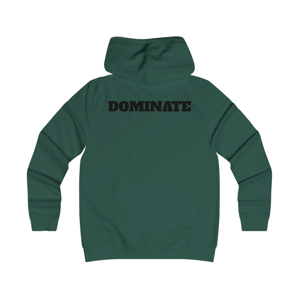 Gym Gorilla Hoodie — 'MPF Power' Weightlifting Hooded Sweatshirt with BACK: DOMINATE